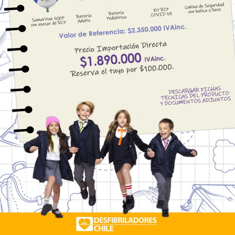 PACK HeartSine 500P Desfibriladores para Colegios Desfibrilador Baterias adultos y niños Kit RCP Cabina de seguridad PACK HeartSine 500P Desfibriladores para Colegios Desfibrilador Baterias adultos y niños Kit RCP Cabina de seguridad